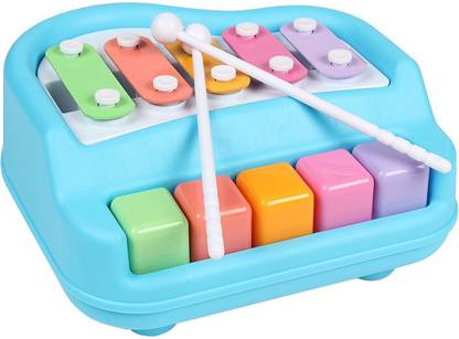 STYLO 2 in 1 Piano Xylophone for Kids, Educational Musical Instruments for Babies, Toddlers Preschoolers, 5 Key Scales in Clear and Crisp Tones