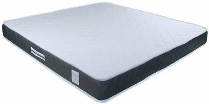 Shinysleep Siesta Superb Memory Foam Mattress (72x70x6) Inch 6 inch King High Resilience (HR) Foam Mattress