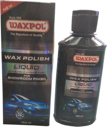 waxpol Liquid Car Polish for Metal Parts, Exterior