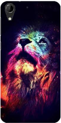 NDCOM Back Cover for HTC Desire 820 King Lion Printed