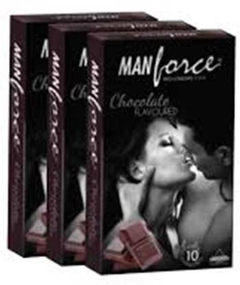 MANFORCE chocolate flavour Condom