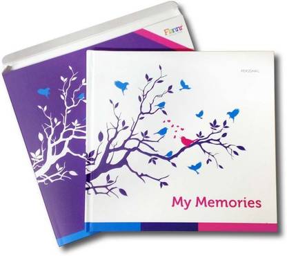 flannr My Memories Autobiography Diary Book-size Diary Single ruled 120 Pages