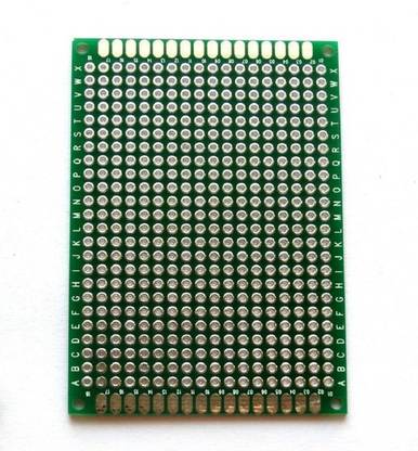 India IoT Shop PCB Board,10Pcs 4X6Cm Double Side Protoboard Prototype PCB Universal Printed Circuit Board Electronic Components Electronic Hobby Kit