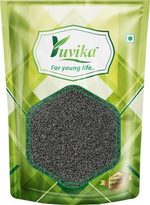 yuvika Tukmaria Seed | Sabja | Ban Tulsi Seed - Ocimum Basilicum | Basil Seed (1 KG) Seed