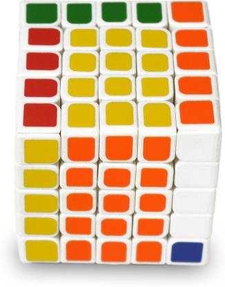 Parags 5x5x5x5x5 Square Cube(Multicolour)