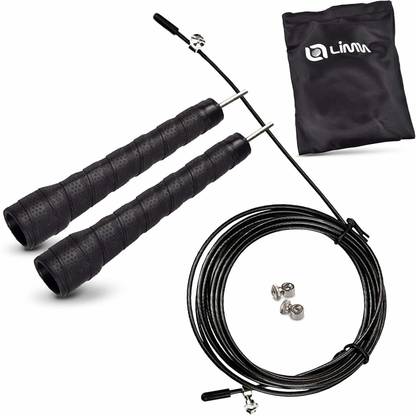 QUIT-X ® Adjustable 10ft Exercise Jumping Rope | Fast Skipping Rope for Crossfit Speed Skipping Rope