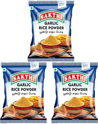 sakthi Garlic Rice Powder 100 Grams - Pack Of 3