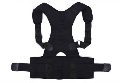 TrendShop Posture Corrector Lumbar Support Belt Round Shoulder Back Brace Posture Corrector