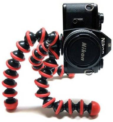 Landmark DYK_717M_Gorilla Camera Tripod smart phones compatiable Portable tripod with bluetooth remote||360 degree tripod|| Foldable triopod|| Camera stand|| Mobile Tripod|| Camcorder tripod|| Camera mount|| Extendable tripod||Three-Dimensional Head & Quick Release Plate|| Compatible with android & IOS smart phone Tripod