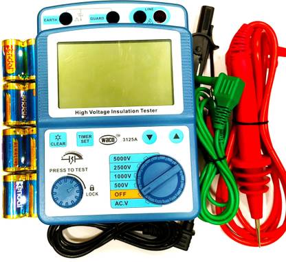 WACO DIGITAL HIGH VOLTAGE INSULATION TESTER Digital Voltage Tester