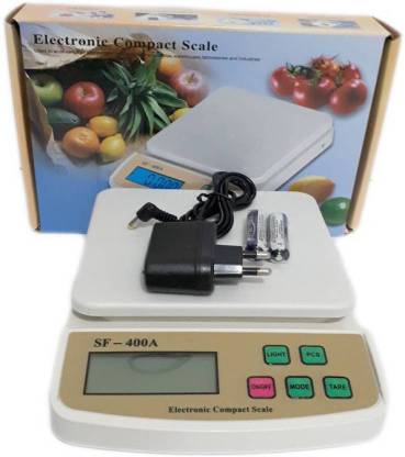 Zeom  Popular-sf-400a Weighing Scale  (White) Weighing Scale