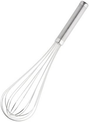 Indeavour Small Egg Whisk (19 cm) Baking Tool (Whisker) Stainless Steel Balloon Whisk