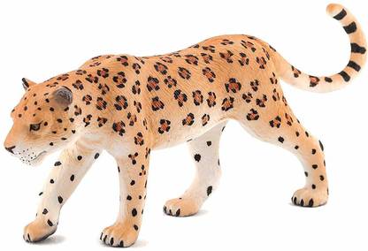 Sirius Toys Mojo Fun 387018 Leopard Realistic International Wildlife Toy Replica