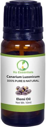 Ks Essentials Elemi Essential Oil (Canarium luzonicum) 100% Pure and Natural Steam Distilled