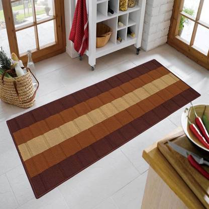 STATUS Brown Polypropylene Runner