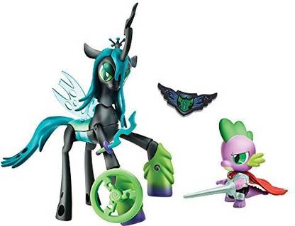 MY LITTLE PONY Guardians of Harmony Queen Chrysalis v. Spike the Dragon