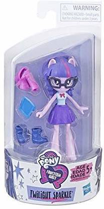 MY LITTLE PONY Equestria Girls Fashion Squad Twilight Sparkle 3 Mini Doll with Removable Outfit Shoes Accessory for Girls 5