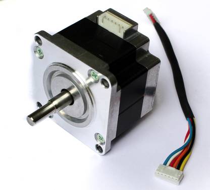 Divyanshi Nema 23 Stepper Motor Bipolar/Unipolar Hybrid for Cnc(4.28Kg-CM) Motor Control Electronic Hobby Kit