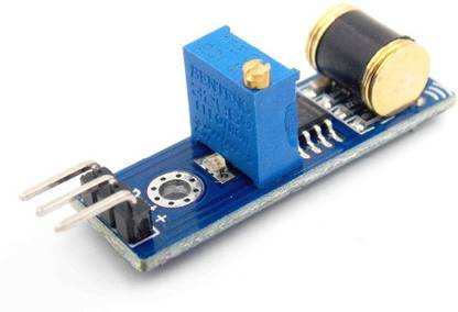 REES52 801S Vibration Sensor Shock Sensor Sensitivity Adjustable Analog Output Electronic Components Electronic Hobby Kit