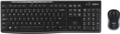 (Refurbished) Logitech MK270r & Mouse Wireless Laptop Keyboard