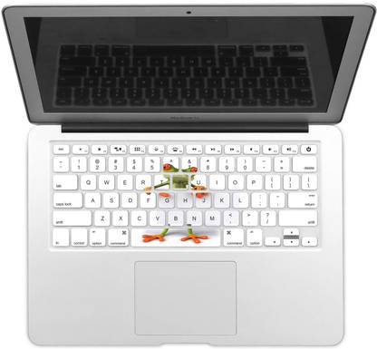 GADGETSWRAP GWSD-1641 Printed Frog n Board Laptop Keyboard Skin
