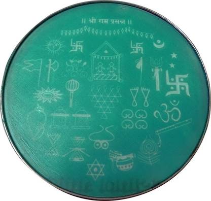 Ginima chaitra rangoli round stencil (sacha) Rangoli Stencil