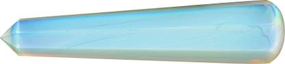 EXCEL Opalite Crystal Wand Healing Natural Quartz Point Stone Rock 1pc Decorative Showpiece  -  10 cm