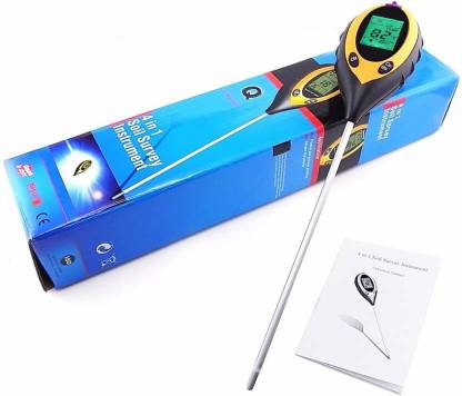 RS EXPORT Digital SOIL PH METER Soil Test Kit