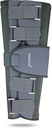 SAMSON Knee Brace/Immobilizer(Long-Type)(2XL,Grey) Knee Support