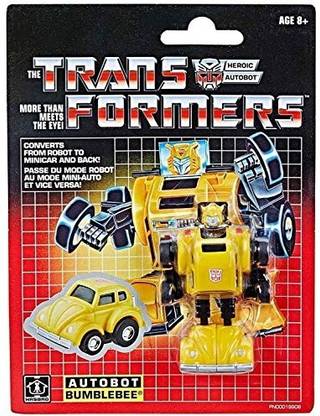 TRANSFORMERS G1 Reissue Bumblebee Exclusives 3" Action Figure