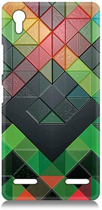 Smutty Back Cover for Lenovo A6010 - Block Pattern Print