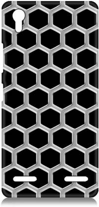 Smutty Back Cover for Lenovo A6000 Plus - Honeycomb Print