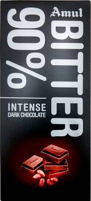 Amul Bitter Intense Dark Chocolate Bars