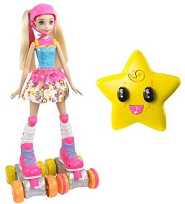 BARBIE Video Game Hero Remote Control Roller Skating Doll