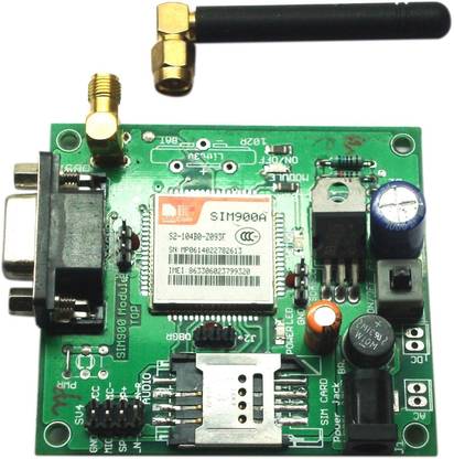 Raspberry Pi Sim 900 A GSM Modem Module with Antenna Micro Controller Board Electronic Hobby Kit