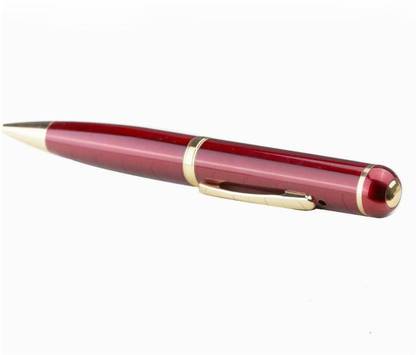 BT FASHION Spy Camera Pen Red With Inbuilt 32GB Memory (Pack of 1Pcs) Spy Camera