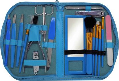 ग्लैन Professional Stainless Steel Manicure Pedicure Kit Nail Clipper Travel & Grooming Kit Feet, Hand & Nail Tools