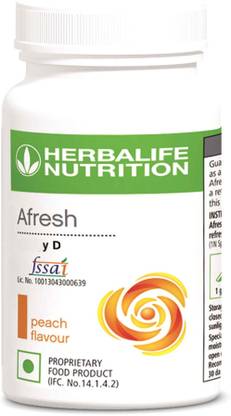 HERBALIFE Afresh Peach Flavor Protein BlendsÂ Â (50 g, Peach) Nutrition Drink