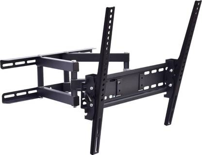 Sauran Heavy Duty Floor Lcd Monitor Stand 32 To 70" Led Wall Bracket Vesa 600X400 Full Motion TV Mount