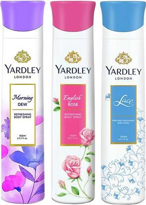 Yardley London Deodorants combo No-33 Combo Set