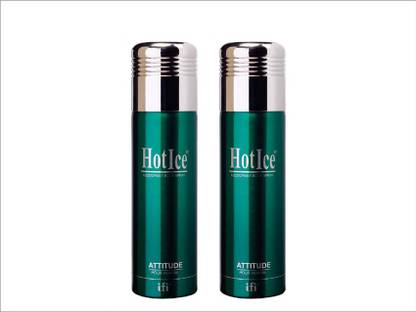 HOT ICE HotIce Deodorant Body Spray Attitude Men 200ml pack off 2 Deodorant Spray  -  For Men