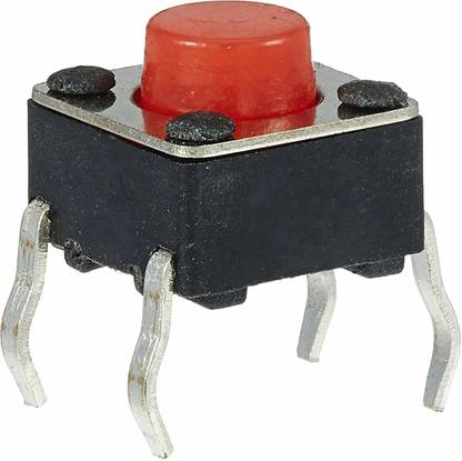 gobagee Tactile Switch micro - Push to ON button (Set of 40) Electronic Components Electronic Hobby Kit