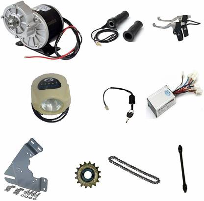 ROBOTONLINESTORE 24V 250W Z2 Electric Motor Full kit Without Charger for E Cycle Motor Control Electronic Hobby Kit