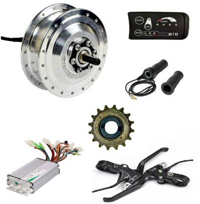 ROBOTONLINESTORE 36V 350W BLDC Rear Wheel Hub Motor Electric Bicycle kit Motor Control Electronic Hobby Kit