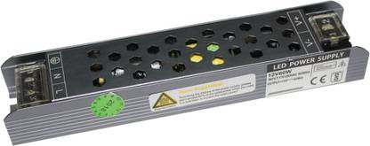 Mult-Equip DC 12v 5a 60W 60 watts CCTV Led Driver Metal SMPS Power Supply Adaptor Adapter Transformer Fixed Voltage Switch Mode Power supply Single Output 1 Year Warranty LED Driver