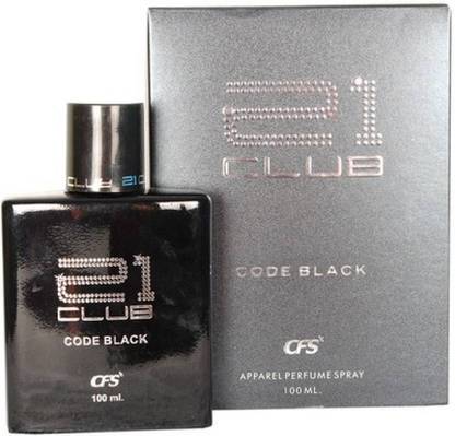 21 CLUB CODE BLACK Perfume  -  100 ml