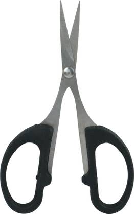 BOSCO Small Stainless Steel Black Scissors All Purpose Scissor, Pack Of 1 Scissors