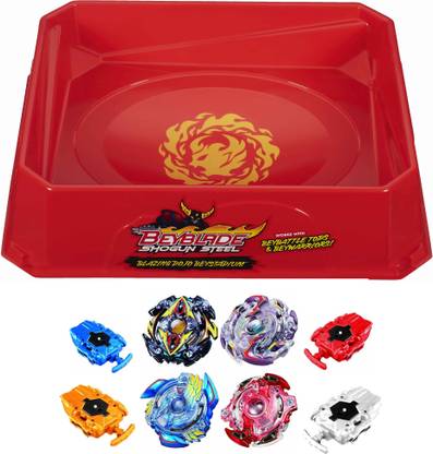 Authfort Big stadium Arena With String Launchers pack of 5 (Multicolor)