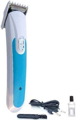 ELEGANTSTYLER 791 blue Rechargeable Electric Novo Seving machine mens shavers trimmers Trimmer 60 min  Runtime 1 Length Settings