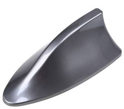 autofier Universal Grey (for all cars and models working antenna with Adhesive tape both sides no drilling required ) Shark Fin Hidden Vehicle Antenna